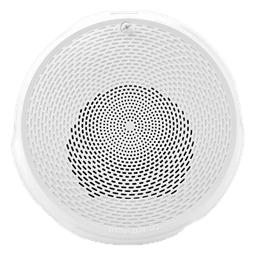 Bocina de techo para evacuación por voz, doble voltaje 25/70.7 V, sin estrobo, color blanco, Serie L System Sensor