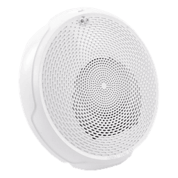 Bocina de techo para evacuación por voz, doble voltaje 25/70.7 V, sin estrobo, color blanco, Serie L System Sensor