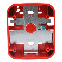 Caja de Montaje en Pared / Para Sirena / Color Rojo / Diseño Compacto / Compatible Serie L