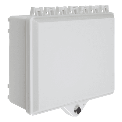 Gabinete de Policarbonato / NEMA 4X / Interior-Exterior / 225x276x92 mm / -40 a 49°C / Cerradura con Llave