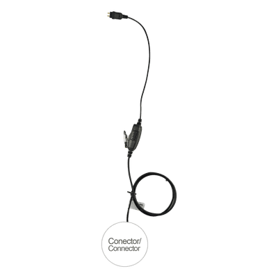 Micrófono de 1 cable serie LOC para KENWOOD PKT-23K