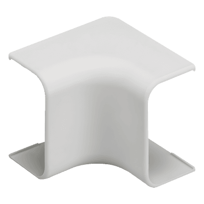 Esquinero interior / Canaleta LD10 / ABS / Blanco mate / UL94V-0 / FT4 / 0-50°C