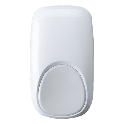 Detector de movimiento dual tecnología PIR y microondas con anti-enmascaramiento y óptica de espejo, para sistemas de intrusión