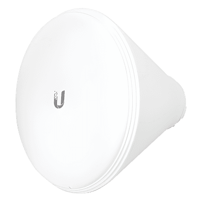 Antena Sectorial Horn / 30° x 30° / 19 dBi / Banda 5 GHz (5.150 - 5.850 MHz) / Polarización Dual / Diseño Modular