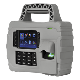 Lector Biométrico Portátil / 5,000 Huellas / 30,000 Tarjetas / Wi-Fi / TCP-IP / IP65 / Batería 7.6 Ah