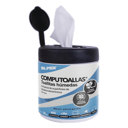 Toallas húmedas antibacteriales, para limpieza de gabinetes, equipos de cómputo, audio, vídeo y telefonía, 30 piezas 