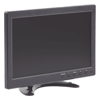 Monitor TFT-LCD / 10.1 Pulgadas / 1024 x 600 / 300 cd/m² / HDMI / VGA / RCA / BNC / USB / -20 a 70 °C