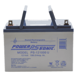 Batería de Respaldo AGM/VRLA / 12V 100Ah / Terminales U / Vida Útil 10-12 Años / Caja ABS Resistente