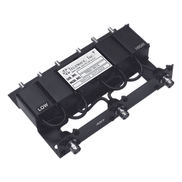 Duplexer Compacto Móvil, 806-869 MHz, 5/10 MHz Sep., 50 Watt, 70 dB, Rechazo de Banda,