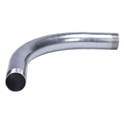 Curva/Codo de 90° de 1 1/2" (38mm) pared gruesa con rosca galvanizado etiqueta amarilla