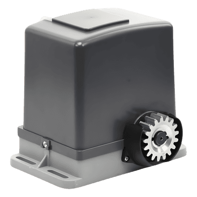 Motor para Puerta Corrediza / Capacidad 1200 kg / Brushless DC 24V / Piñón 54 RPM Módulo 4 / Cierre Automático / Límite de Paro Magnético / Operación -30°C a 60°C