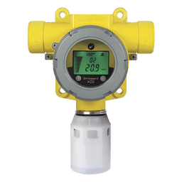 Detector fijo de gas tóxico H2S con sensor electroquímico, rango ajustable de 10 a 100 ppm, certificación UL/cUL