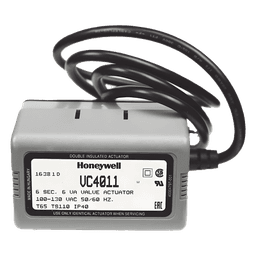 Actuador on/off para válvulas de 2 y 3 vías serie VC, 120 VCA, cierre hermético de 60 psi