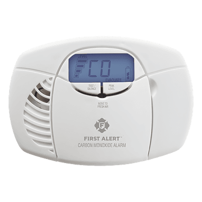 Alarma de monóxido de carbono (CO) operada por baterías con display digital