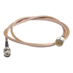 Jumper Fabricado con Cable LP-142 Conectores BNC/N Hembra de 110 cm (43.31 Pulgadas).