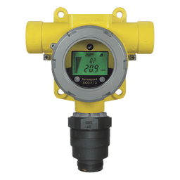 Detector remoto de gas tóxico hidrógeno (H2), 0-1,000 ppm, sensor hasta 30 m del transmisor, para áreas Clase I, División 2