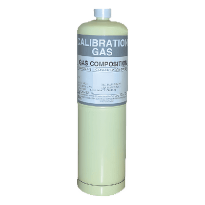 Cilindro para calibración de detectores de gas Metano CH4 105L Aire 50%, 2.5 LEL