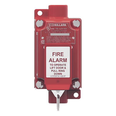 Estación de Alarma Contra Incendios / Activación por Anillo de Tracción / Conduit 3/4 pulgadas NPT / 2NO/2NC / Aluminio Libre de Cobre / Áreas Peligrosas