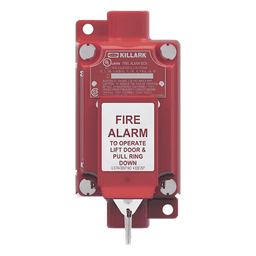 Estación de Alarma Contra Incendios / Activación por Anillo de Tracción / Conduit 3/4 pulgadas NPT / 2NO/2NC / Aluminio Libre de Cobre / Áreas Peligrosas