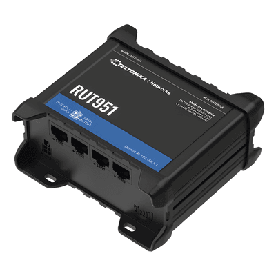 Router Industrial 4G LTE / Cat 4 150/50 Mbps / Dual SIM / Wi-Fi 4 802.11b/g/n / 4 Puertos Ethernet 10/100 Mbps / VPN Múltiples Protocolos