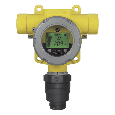Detector de Gas Remoto / Sensor O2 0-25% / Antiexplosión Clase I Div 2 / Carcasa Aluminio / Modbus y 4-20 mA / 3 Relés