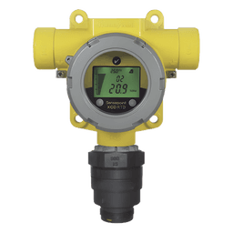 Detector de Gas Remoto / Sensor O2 0-25% / Antiexplosión Clase I Div 2 / Carcasa Aluminio / Modbus y 4-20 mA / 3 Relés