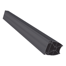 Pilar de aluminio / 1500mm (4.92 ft) / Estructura modular / Acabado anticorrosivo / Carga industrial