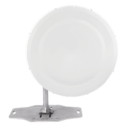 Antena Direccional Parabólica / Dual Polarización MIMO / 4.9 a 6.4 GHz / Ganancia 32.1 dBi / Plato Profundo 3 ft (0.9 m) / Guía de Onda / Soporte Acero Inoxidable