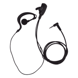 Micrófono de Solapa / 2 Hilos / Tubo Acústico PU Grado Médico / Cable Reforzado con Kevlar / PTT Intercambiable