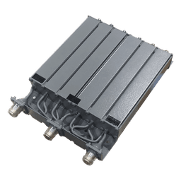 Duplexer SYSCOM en UHF, 6 Cav. 403-430 MHz, 50 Watt, 5 MHz Sep. Rechazo de Banda, N Hembras.