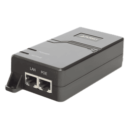 Inyector PoE / 802.3bt 60W / 4-Pares UTP / Gigabit 10/100/1000 Mbps / Alcance 100m (328 pies) extensible a 300m (984 pies)