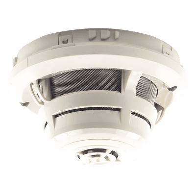 Detector Direccionable Multicriterio / Humo, Calor, Flama y CO / Lazo SLC / UL 268 y UL 2075 / Base B200S