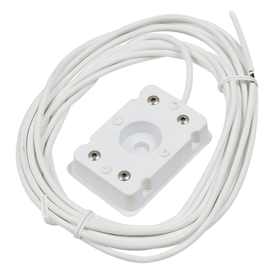 Sensor de Nivel de Agua / Montaje Superficie / 15' Cable / 1000' Alcance Máx / 12-24 VCD