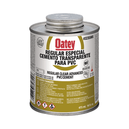 Pegamento / Cemento Claro de 473 ml para Tubo Conduit PVC Pesado.