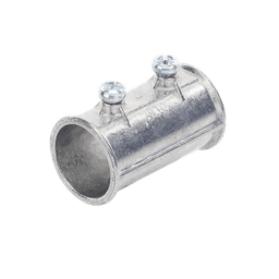 Cople de 3/4" para Tubo Pared Delgada con Tornillos Opresores.