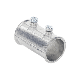 Cople de 3/4" para Tubo Pared Delgada con Tornillos Opresores.