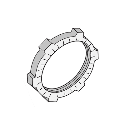 Contratuerca Metálica Zamac de 2" (51 mm)ï»¿.