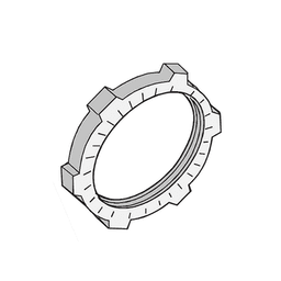 Contratuerca Metálica Zamac de 2" (51 mm)ï»¿.