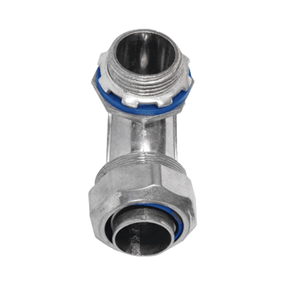 Conector Curvo para tubo tipo Liquidtight de 1 1/4" (32 mm). Compatible con ANC-COT114.