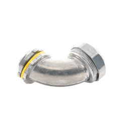 Conector Curvo para tubo tipo Liquidtight de 3/4"  (19 mm). Compatible con ANC-COT34.