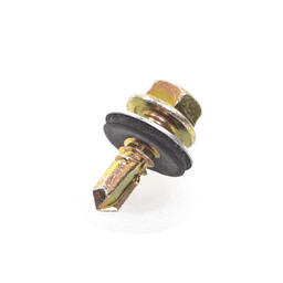  Tornillo Punta Broca Sello Montado 6.5 X 19 mm (1/4" X 3/4") Caj.  C/100pz