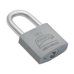 Candado de Hierro Sólido de Alta Resistencia / Gancho Largo / Llave PH-32 para 4 Pernos de Combinación  / Para Condiciones Secas  y Protegidas.