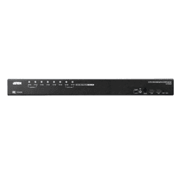 Conmutador KVM / 8 puertos DisplayPort / USB 3.1 Gen 1 / 4K DCI 4096x2160@60Hz / Cascada hasta 128 equipos / 8 monitores multipantalla