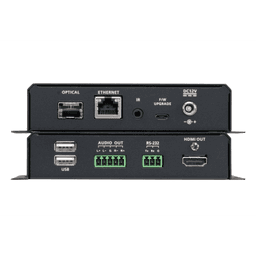 Extensor Óptico HDMI / 4K@60Hz 4:4:4 / 10 km Monomodo / USB 2.0 / RS-232 / IR / Ethernet / 10.2 Gbps