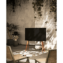 Soporte de TV Easel Studio TV Floor Stand | Compatible VESA 200x200 a 600x400 | Para Pantallas de hasta 75 Pulgadas | Capacidad de Peso 40 kg | Altura Ajustable 905-2590 mm | Incluye Cable Anti-Caída