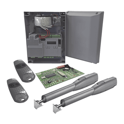 Kit de Operadores ATS para Puertas Abatibles de hasta 5 Metros y 400 Kg / Uso Intensivo