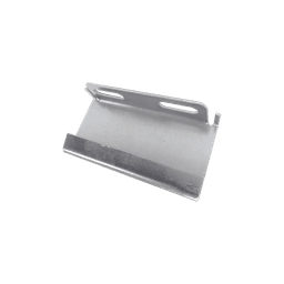 Placa salida a tubo automática para peralte de 66mm y 116mm, con acabado Electro Zinc