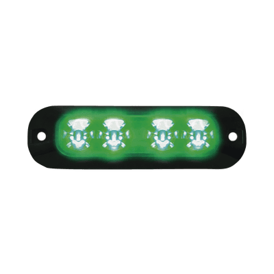 Luz Perimetral , 4 LEDs Ultra Brillantes, color Verde