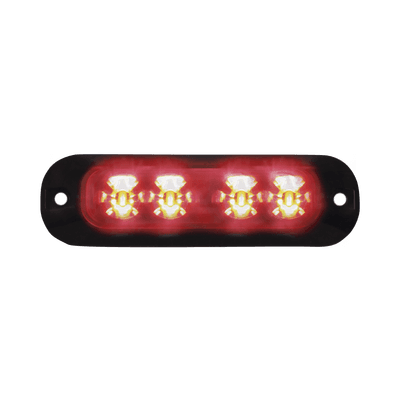 Luz Perimetral , 4 LEDs Ultra Brillantes, color Rojo