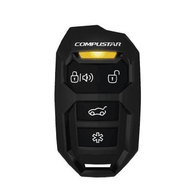 Control Remoto Unidireccional de cuatro botones para Sistemas de alarmas Compustar